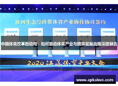 中国体育改革新动向：如何推动体育产业与国家发展战略深度融合