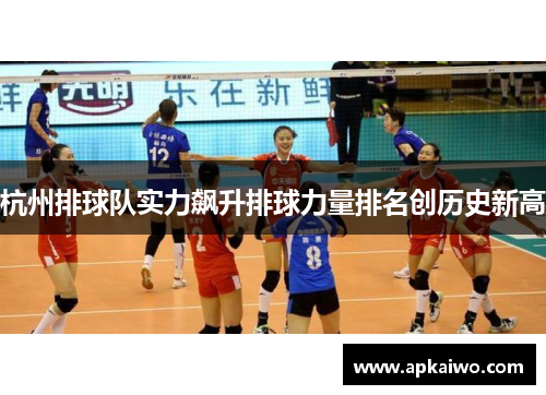 杭州排球队实力飙升排球力量排名创历史新高